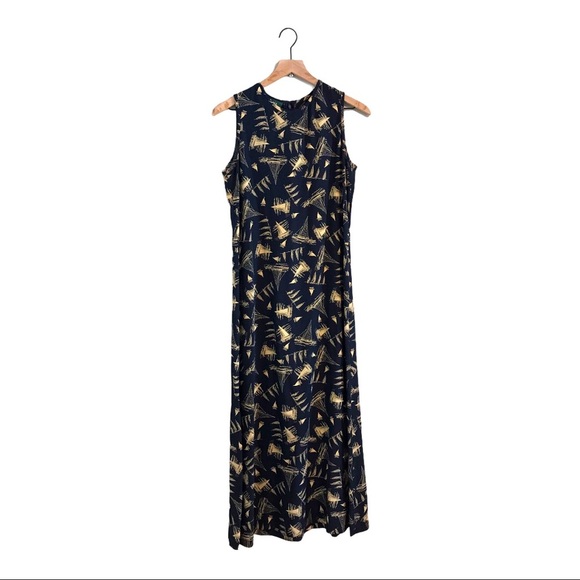 Lauren Ralph Lauren Dresses & Skirts - EUC Lauren Ralph Lauren Sailboat Silk Maxi Dress